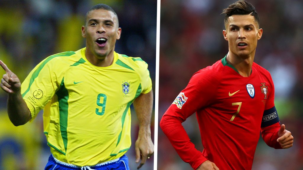 Cả hai Ronaldo là mẫu cầu thủ có tốc độ và kỹ thuật thượng thừa