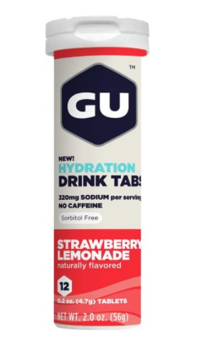 GU Energy Hydration Electrolyte Drink Tablets