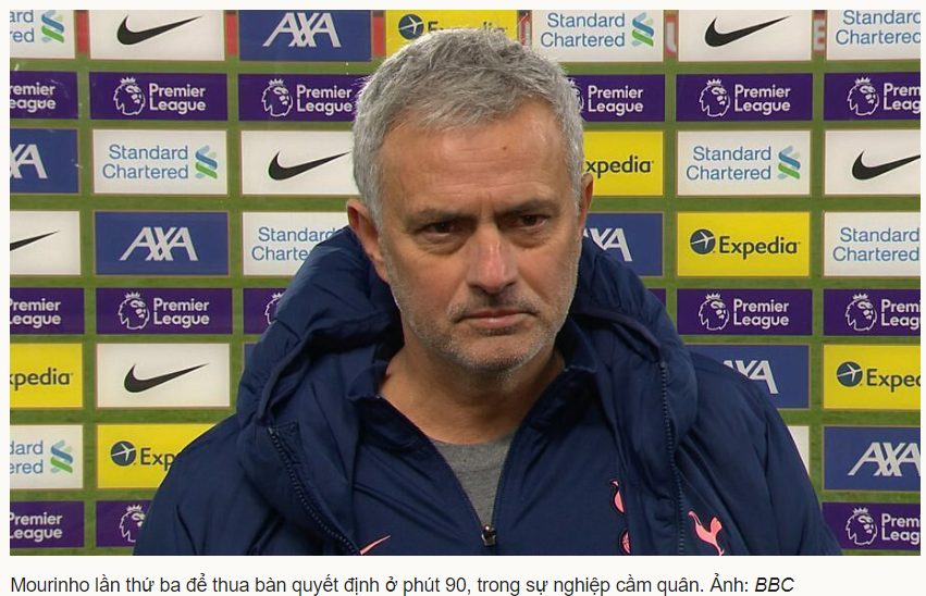 Mourinho nói gì sau trận đấu