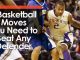 6 động tác cơ bản trong bóng rổ