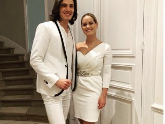 Bạn gái của Edinson Cavani - Jocelyn Burgardt