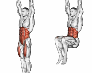 Cách thực hiện bài tập hanging leg raises