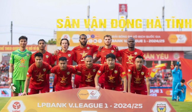 Bảng lương câu lạc bộ Hồng Lĩnh Hà Tĩnh mùa 2024-2025