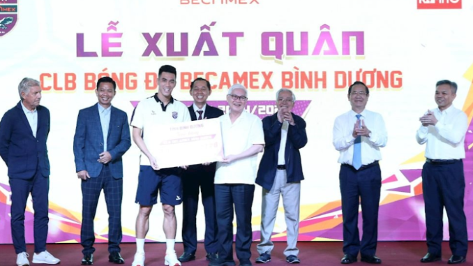 Bảng lương của câu lạc bộ Becamex Bình Dương mùa 2024-2025